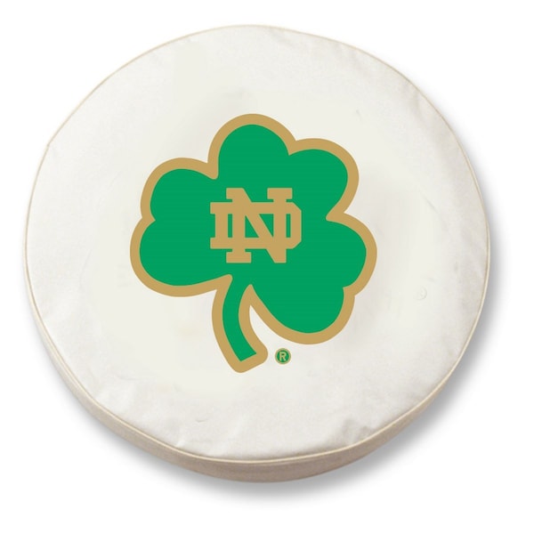 31 1/4 x 12 Notre Dame (Shamrock) Tire Cover